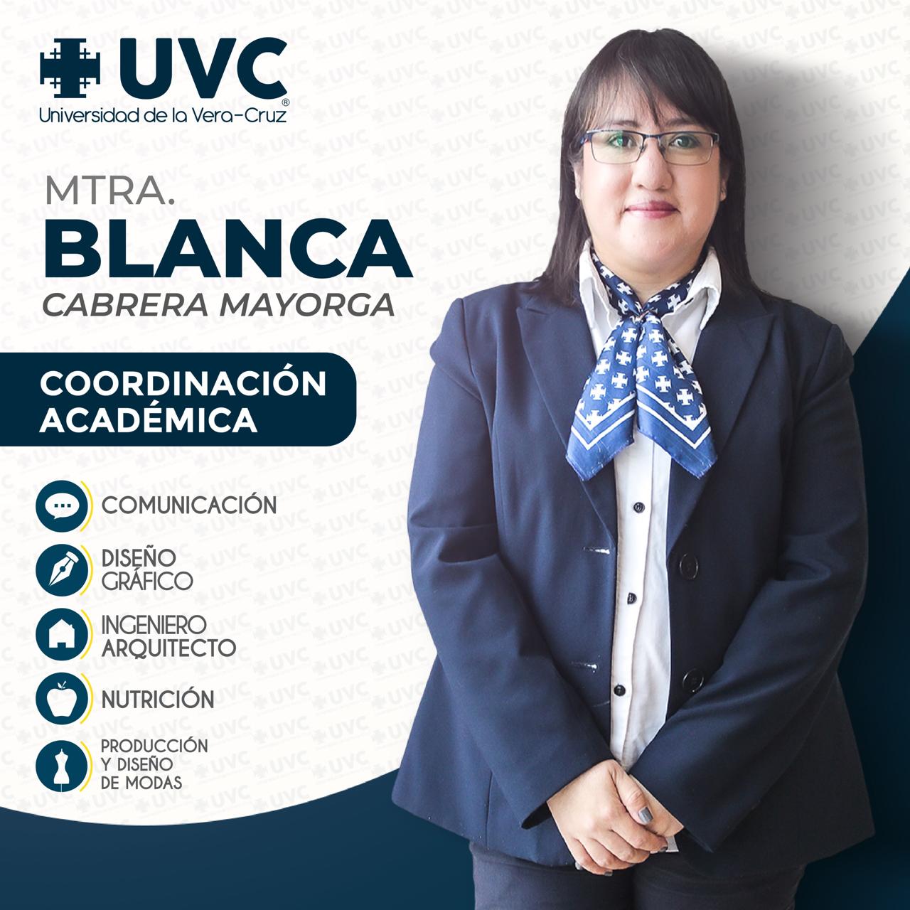 Mtra. Blanca Cabrera Mayorga